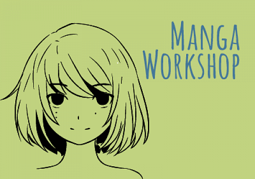 Manga Workshop in der Bibliothek Dorf